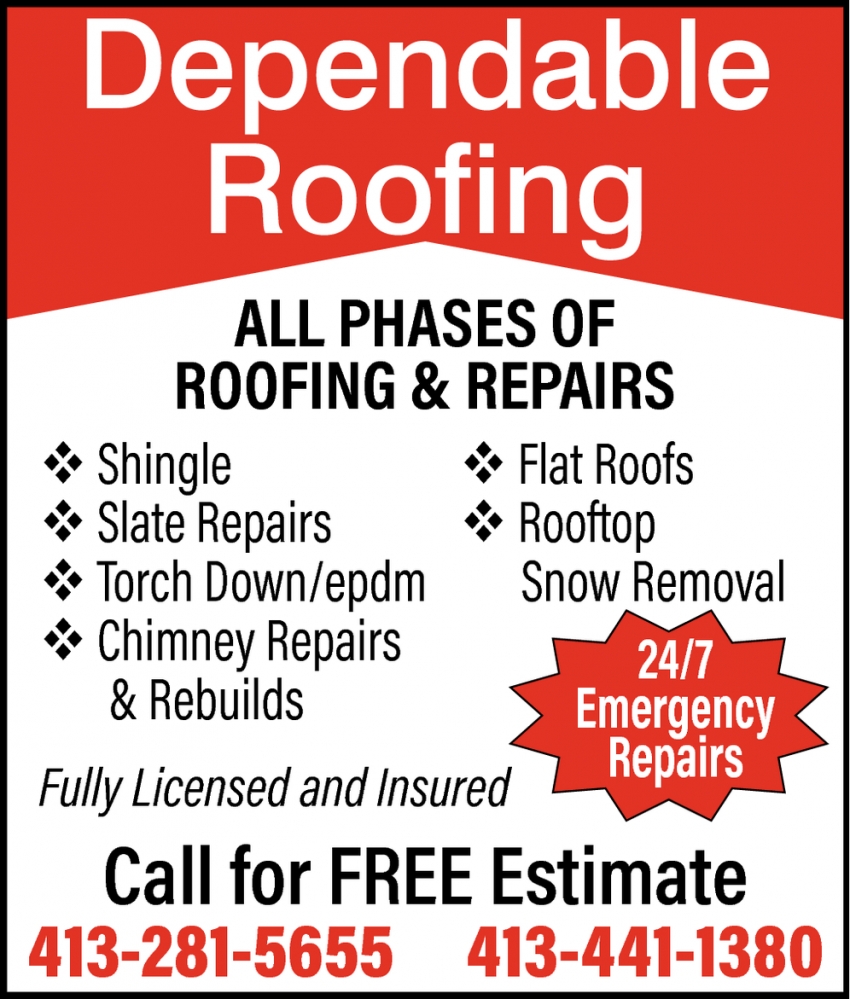 Dependable Roofing