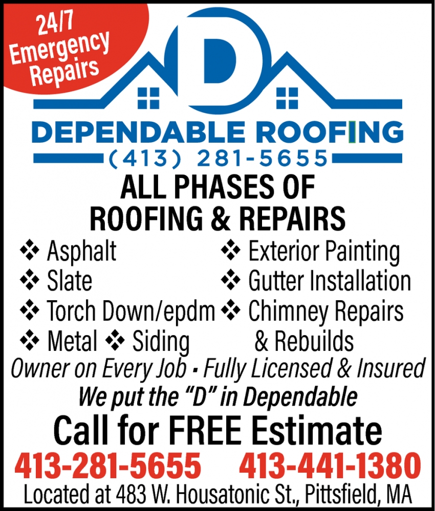 All Phases of Roofing & Repairs
