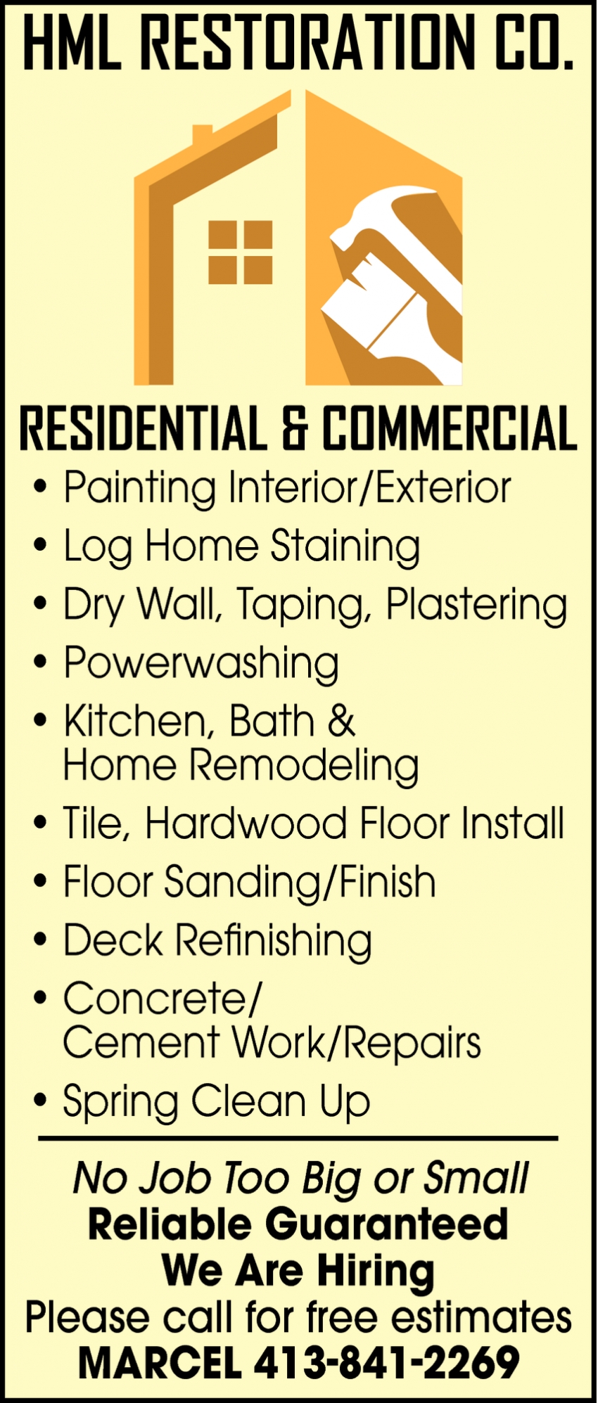 Residential & Commercial Restoration