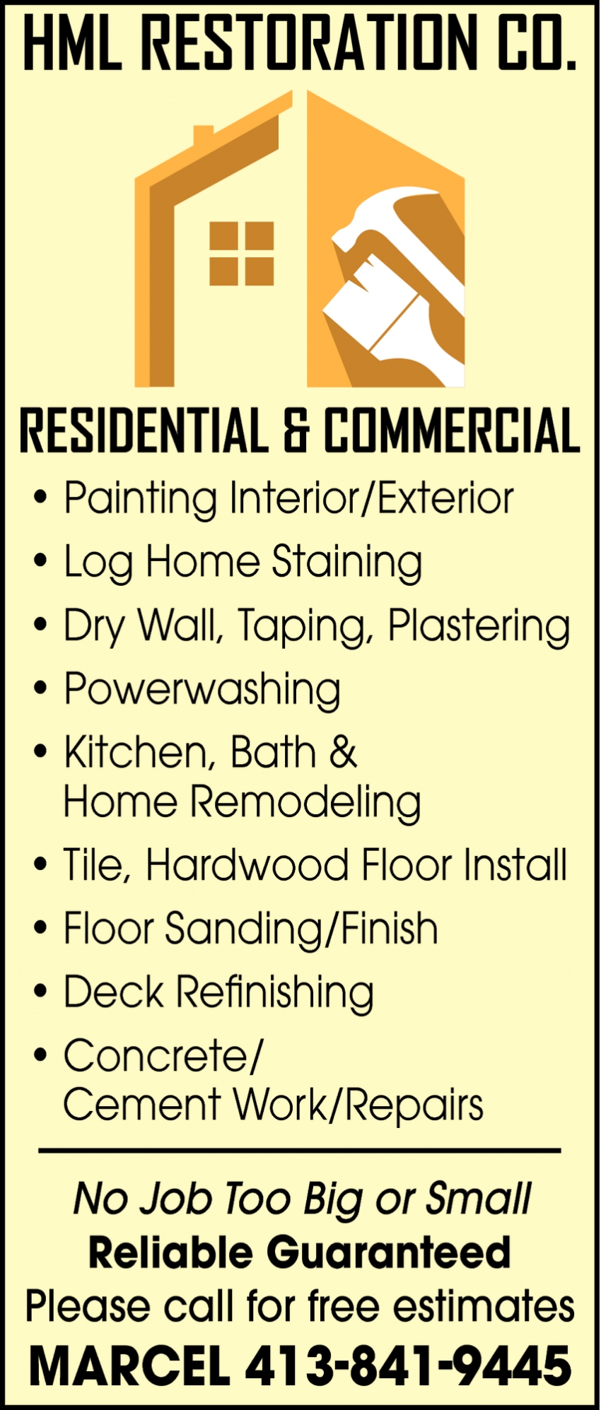 Residential & Commercial Restoration