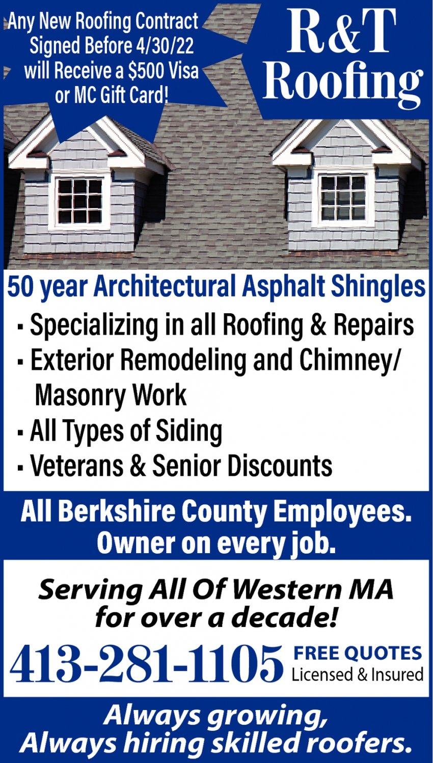 New Roofing Contract