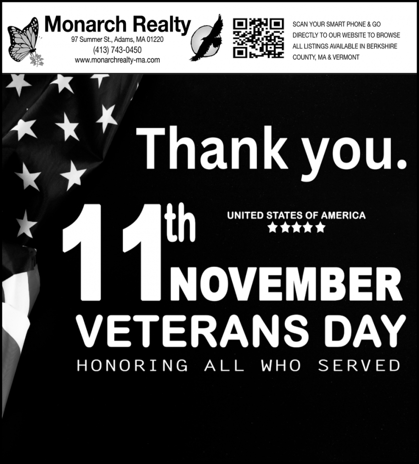 11th November Veterans Day