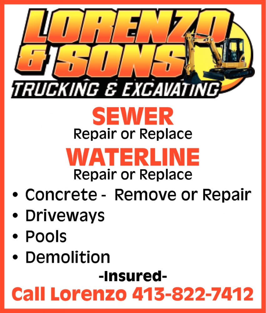 Sewer & Waterline Replace and Repair