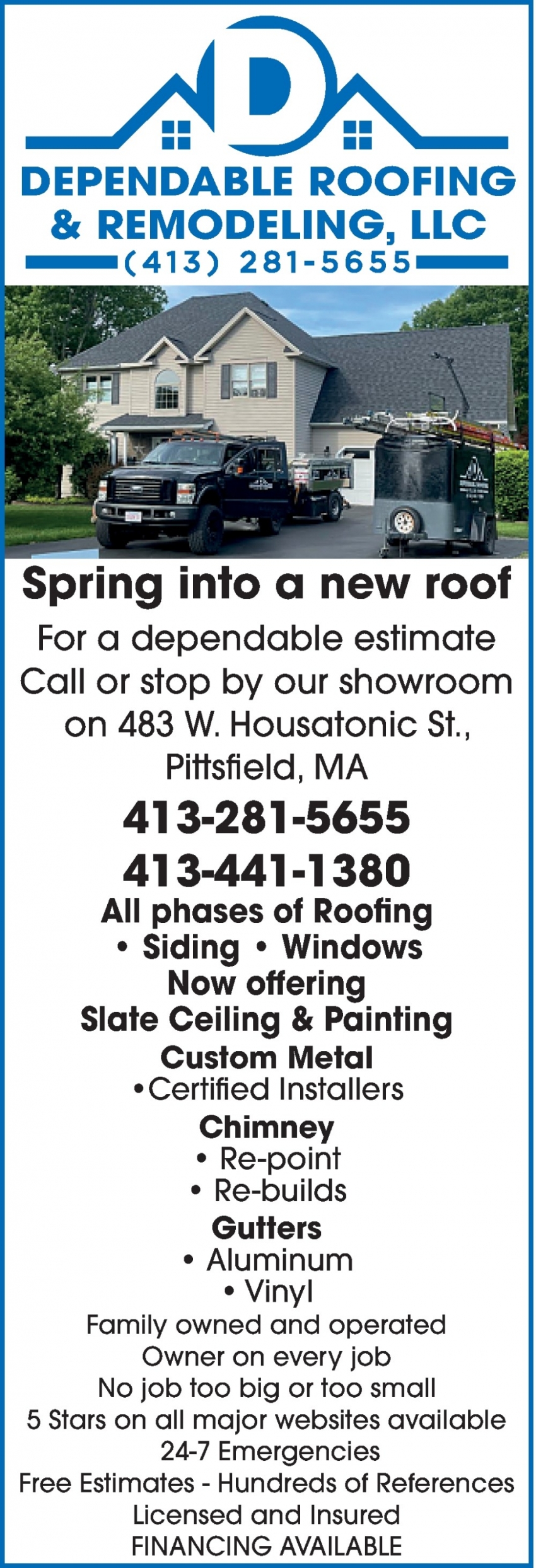 Spring Into a New Roof