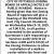 Notice of Public Hearing