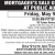 Mortgagee's Sale of Real Estate at Public Auction