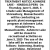 Treatment Notice Ashmere Lake