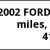 2002 Ford Funmover RV