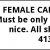 Female Calico Cat