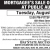 Mortgagee's Sale of Real Estate at Public Auction