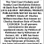 Informal Probate Publication Notice