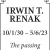 Irwin T. Renak