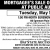 Mortgagee's Sale of Real Estate at Public Auction