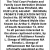 Informal Probate Publication Notice