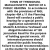 Notice of A Public Hearing