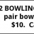 2 Bowling Balls