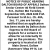 Notice of Public Hearing