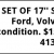 Set of 17