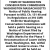 Notice of Public Hearing