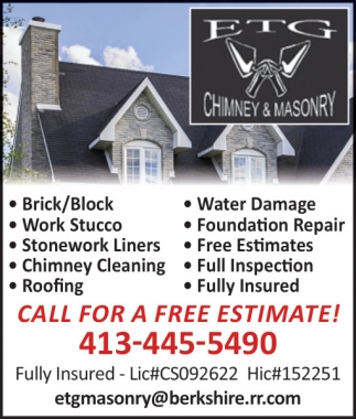 ETG Chimney & Masonry