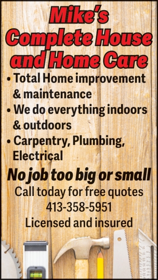 Mike's Complete House and Home Care