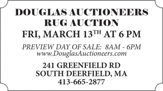 Douglas Auctioneer