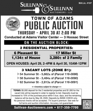 Sullivan & Sullivan Auctioneers, LLC