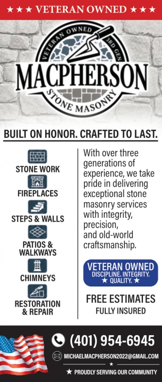 Macpherson Stone Masonry