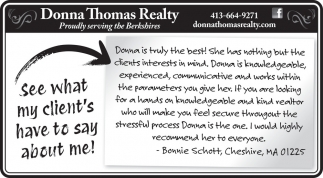 Donna Thomas Realty