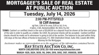 Bay State Auction Co, Inc