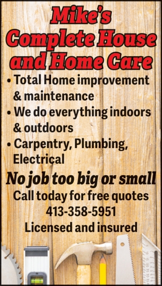 Mike's Complete House and Home Care