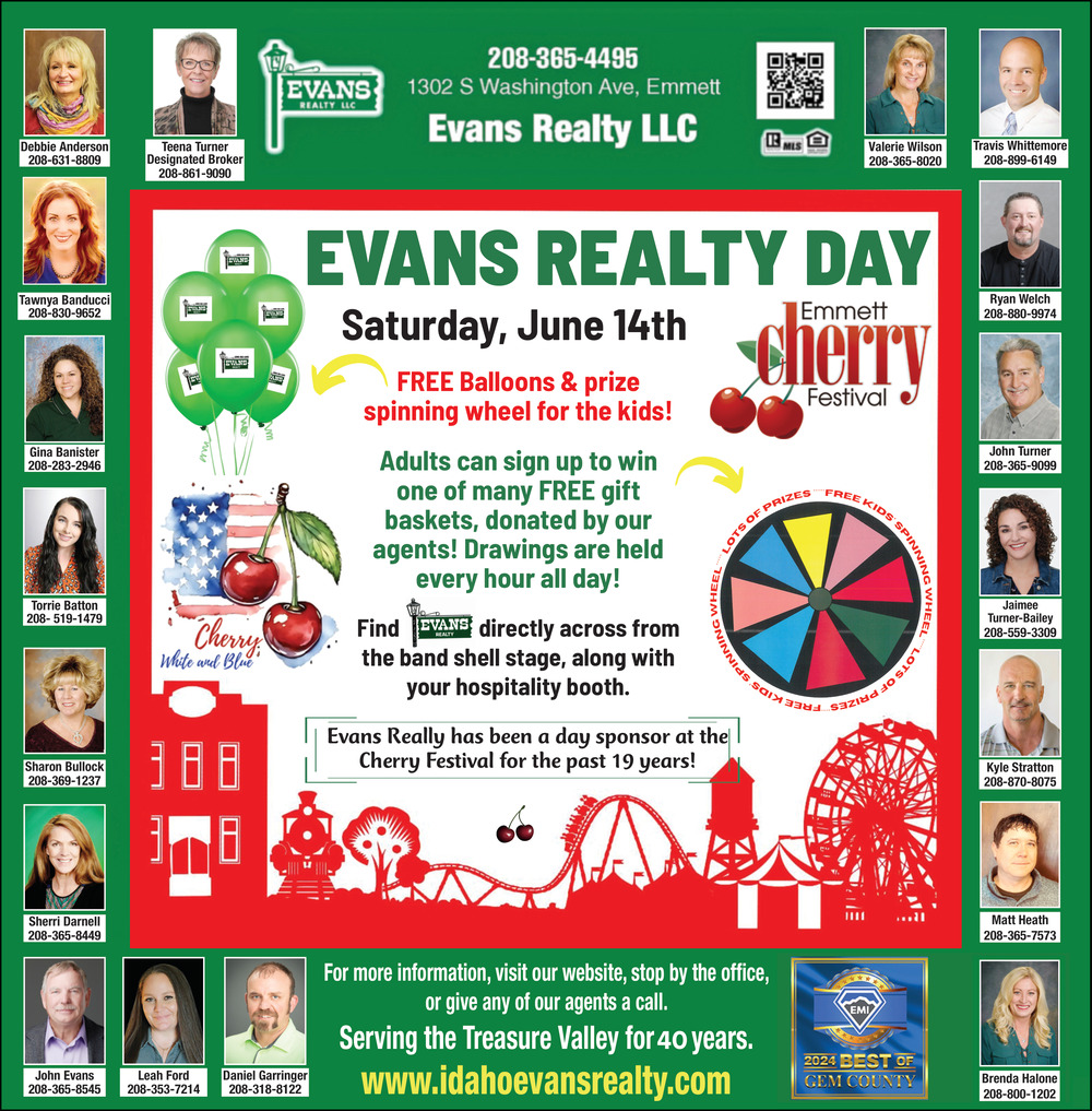 Evans Realy Day, Evans Realty LLC