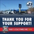 Thank You for Your Support