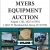 Myers Equipment Auction
