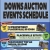 Auction Events Schedule