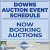 Auction Event Schedule