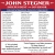 John Stegner For Governor