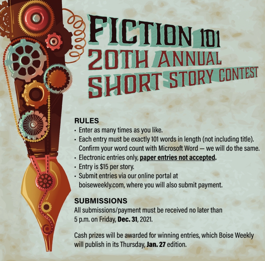 20th Annual Short Story Contest