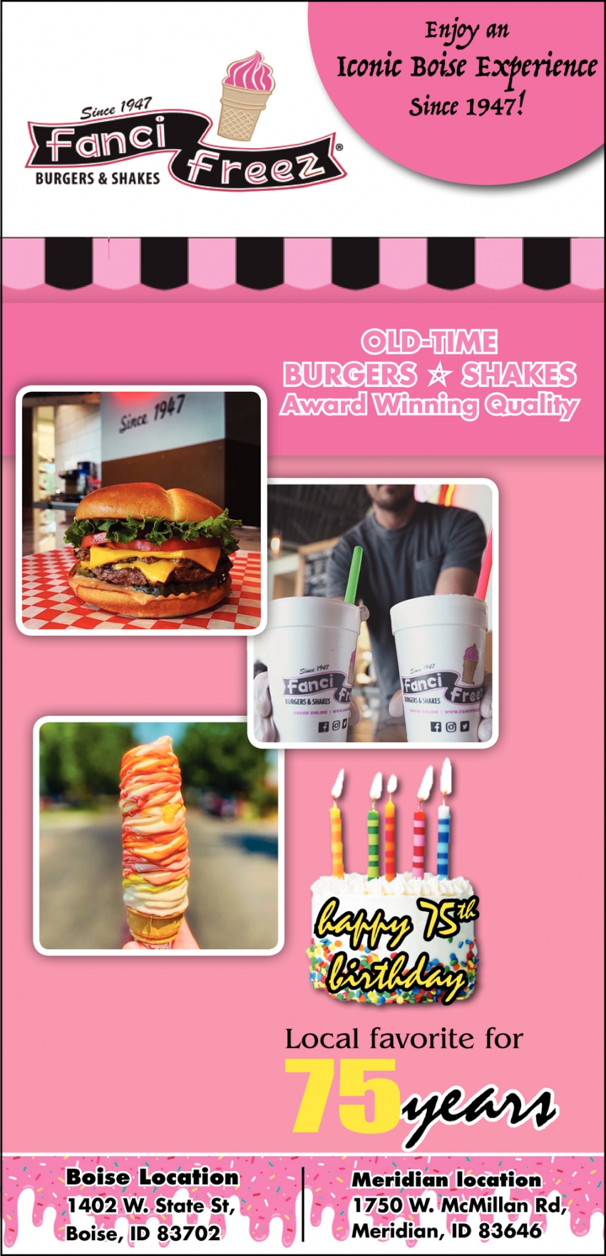 Old-Time Burgers - Shakes