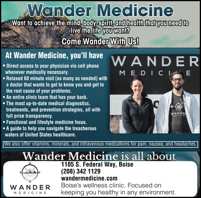 Come Wander With Us!