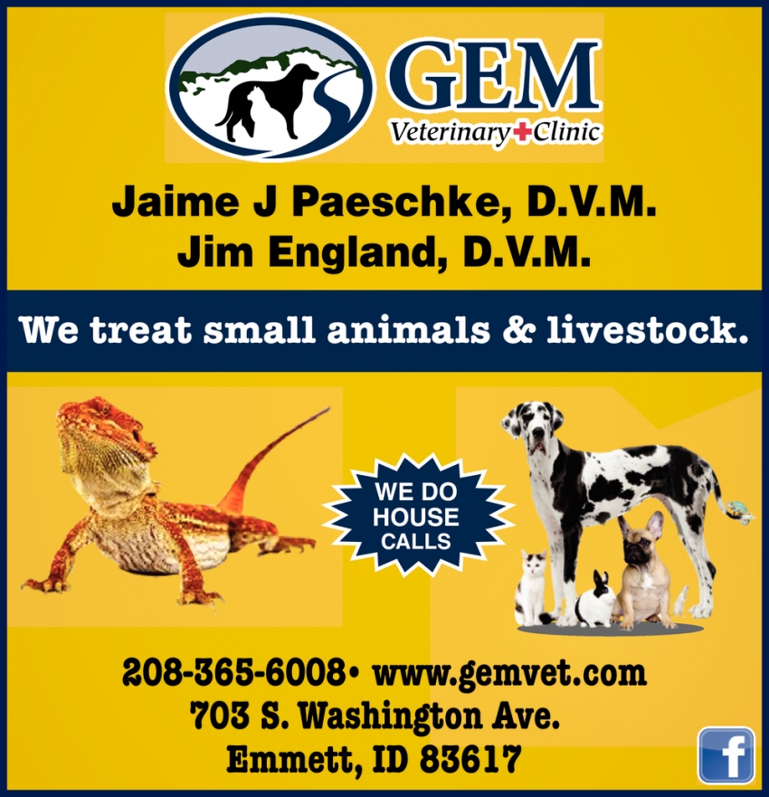 We Treat Small Animals & Livestock