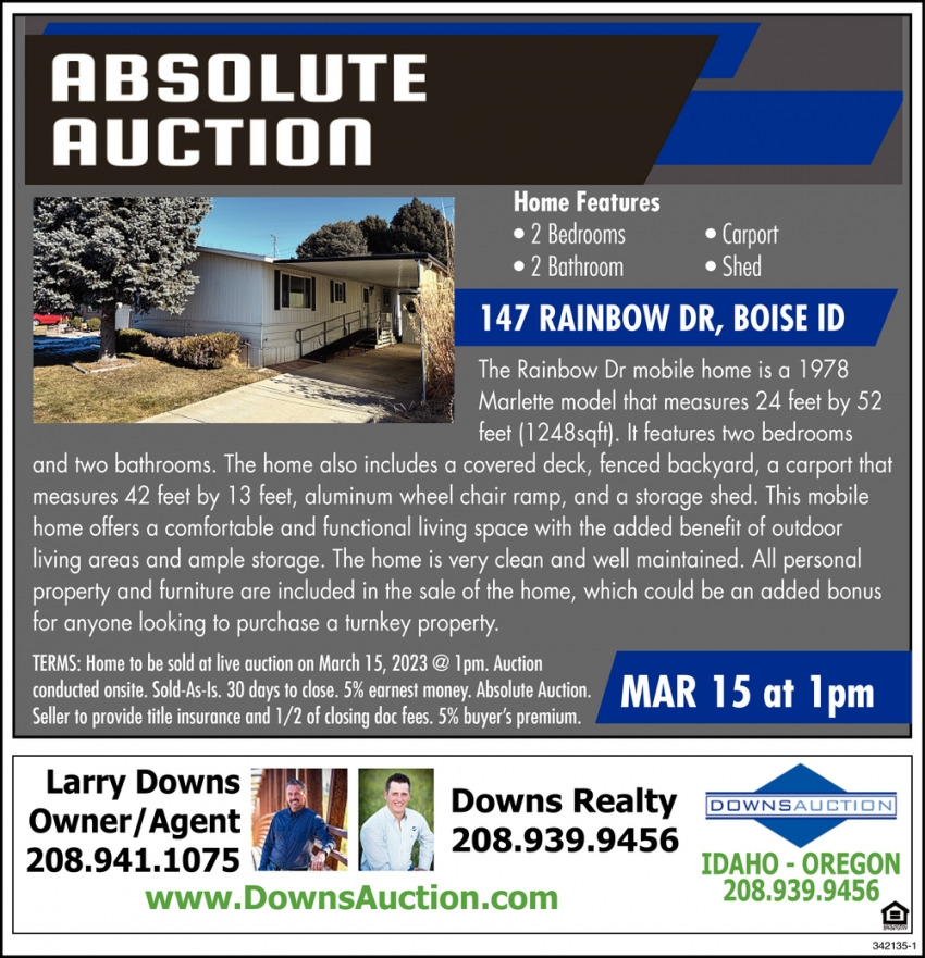 Absolute Auction
