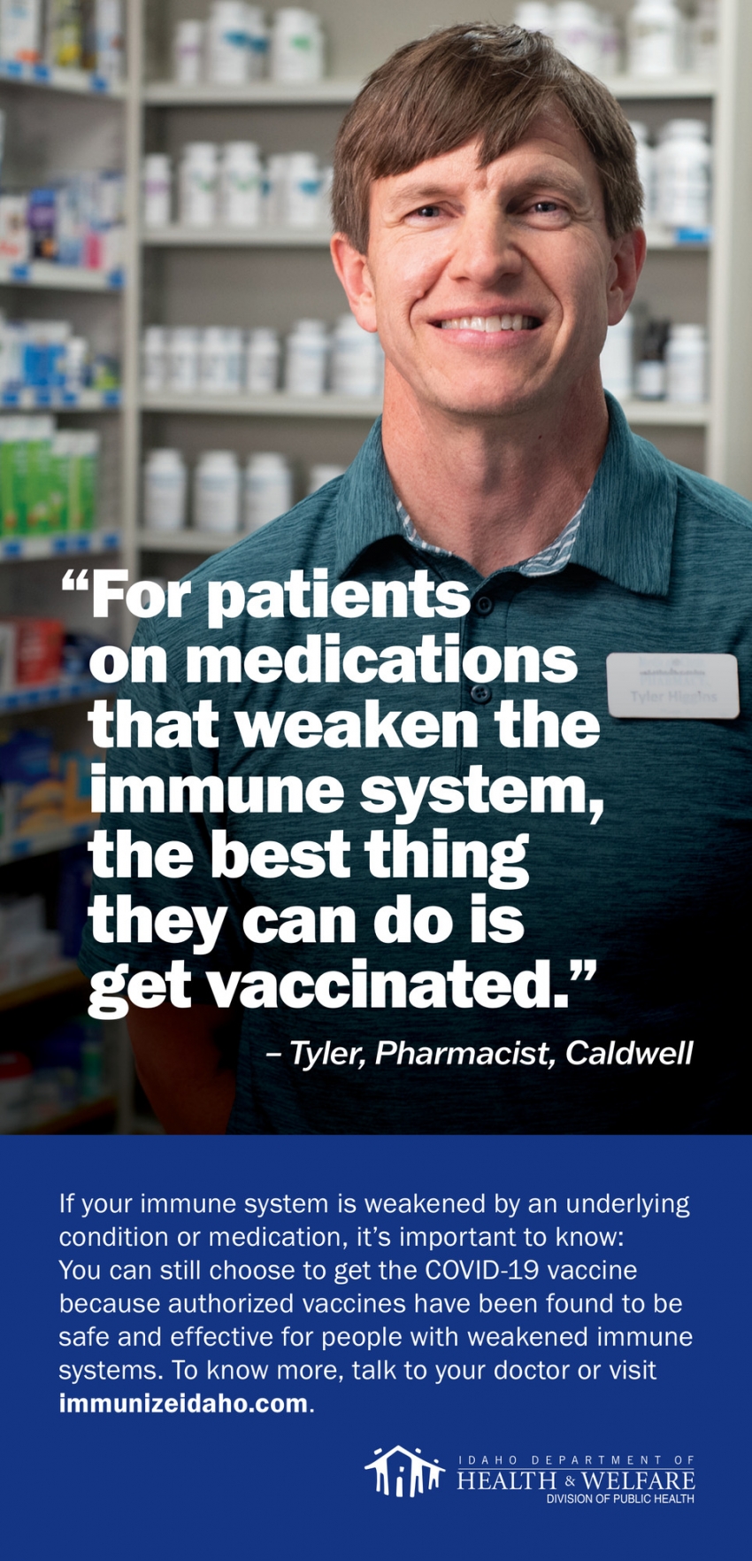 Tyler, Pharmacist, Caldwell