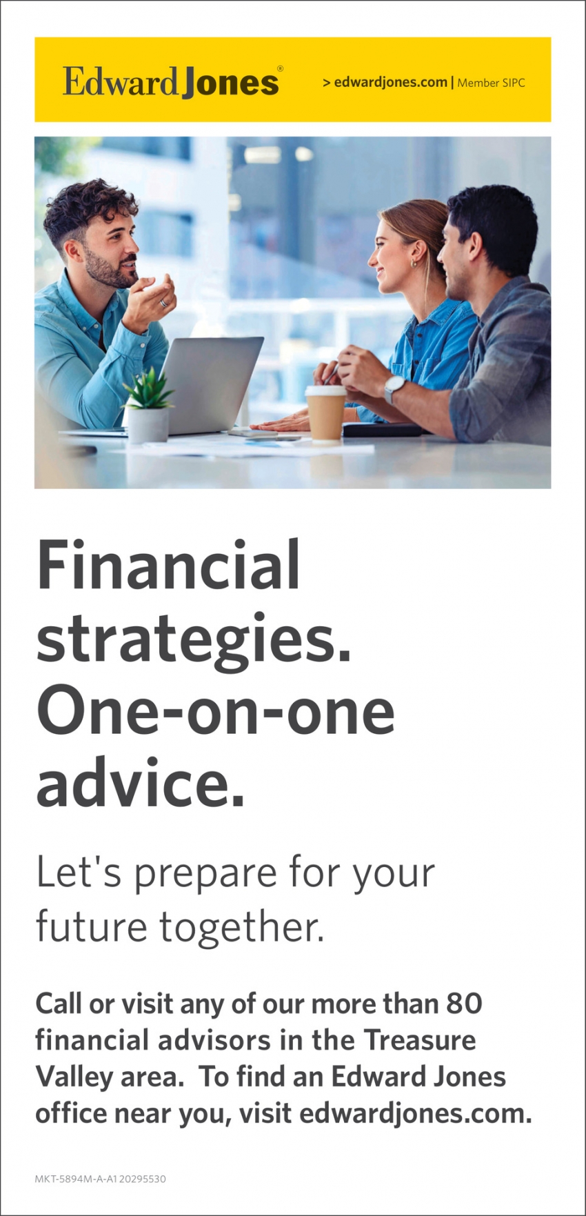 Financial Strategies. One On One Advice.
