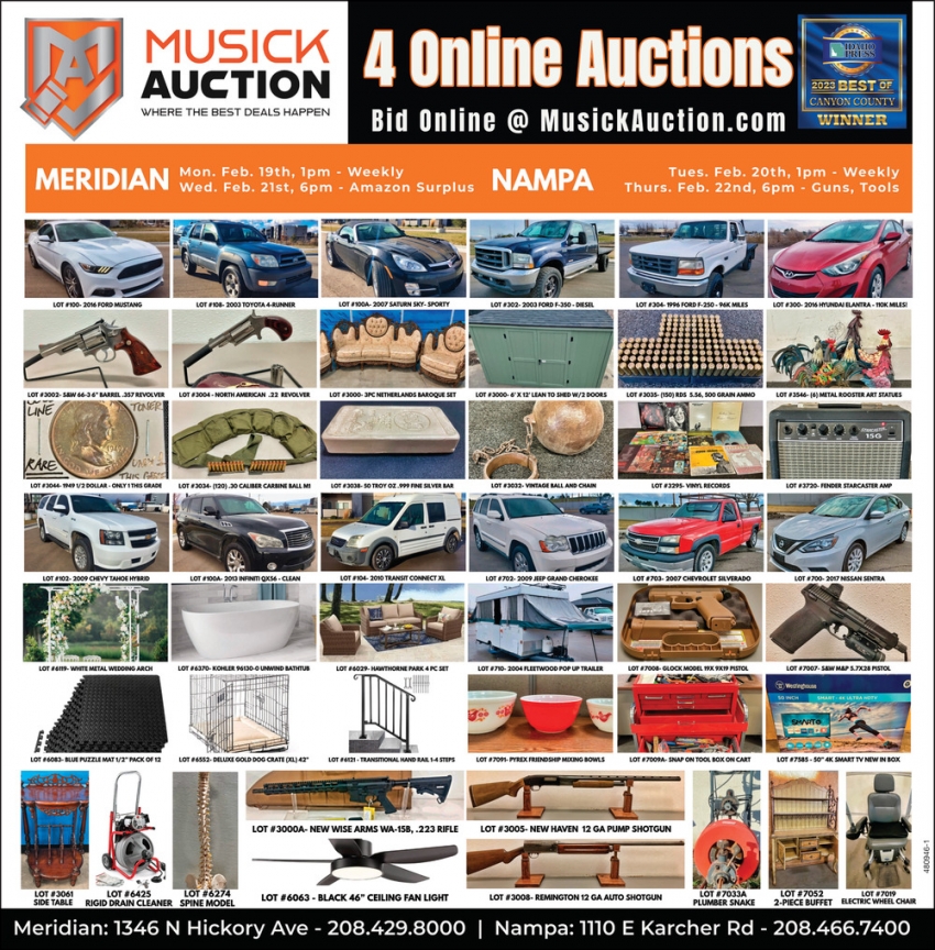 4 Online Auctions