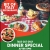 Take Our Only Dinner Special