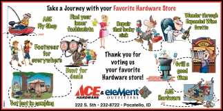 Your Favorite Hardware Store, Ace Hardware & Element ...