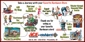 Your Favorite Hardware Store, Ace Hardware & Element