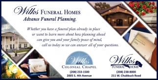 Advance Funeral Planning