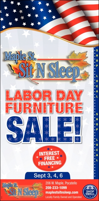 Labor Day Furniture Sale!